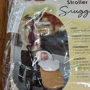 EUC Jolly Jumper Beige Stroller Baby Bag